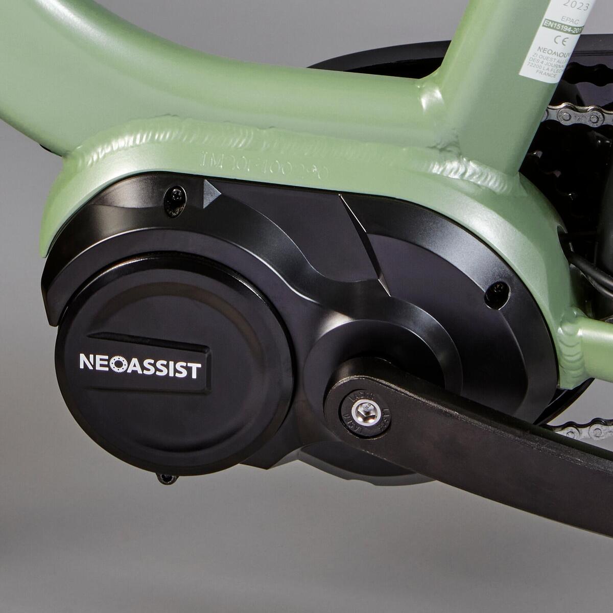 Vélo ville électrique NEOMOUV Allegria 2 Hydraulique N7 Vert