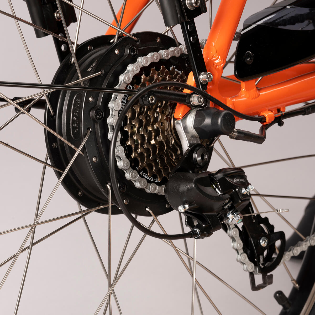 Vélo ville électrique NEOMOUV Echinops Orange