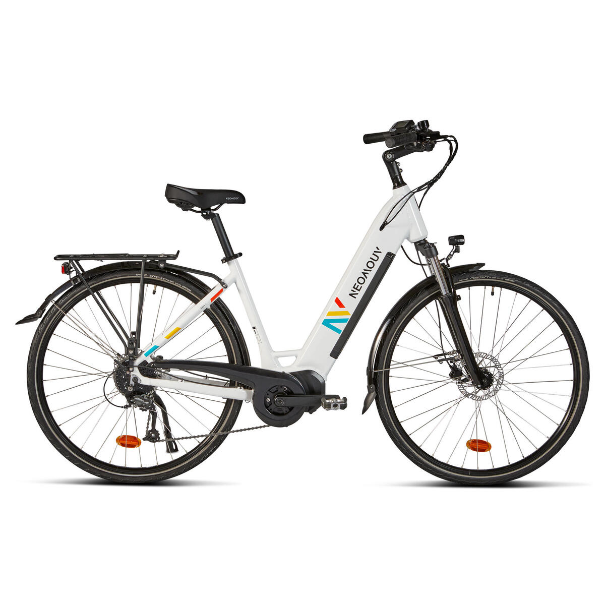 Vélo ville électrique NEOMOUV Ekia 2 Blanc