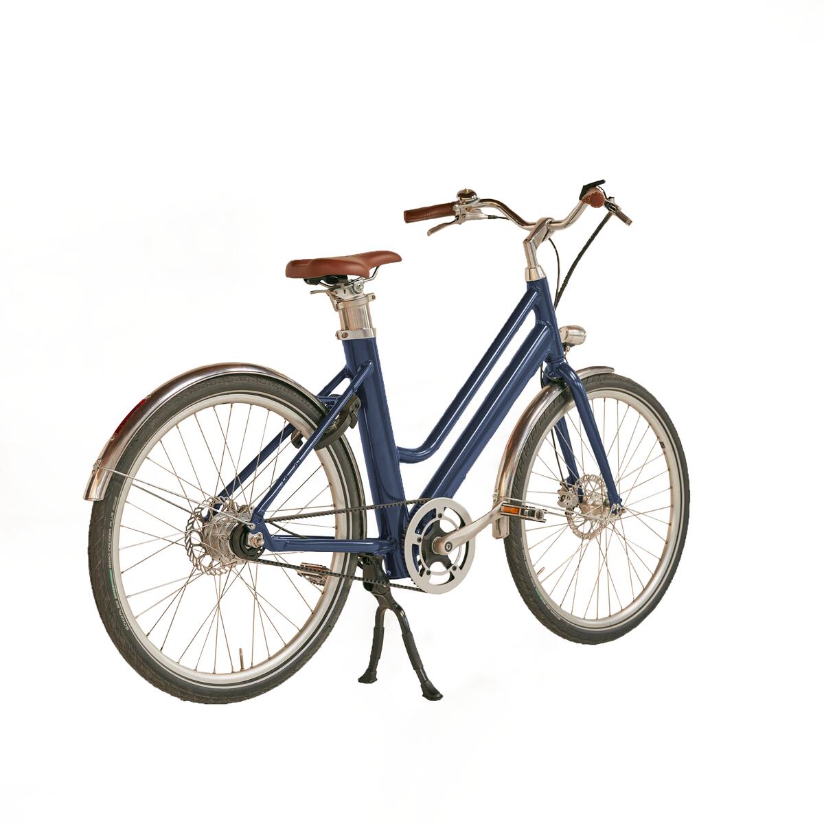 Vélo ville électrique VOLTAIRE Bellecour Bleu nuit