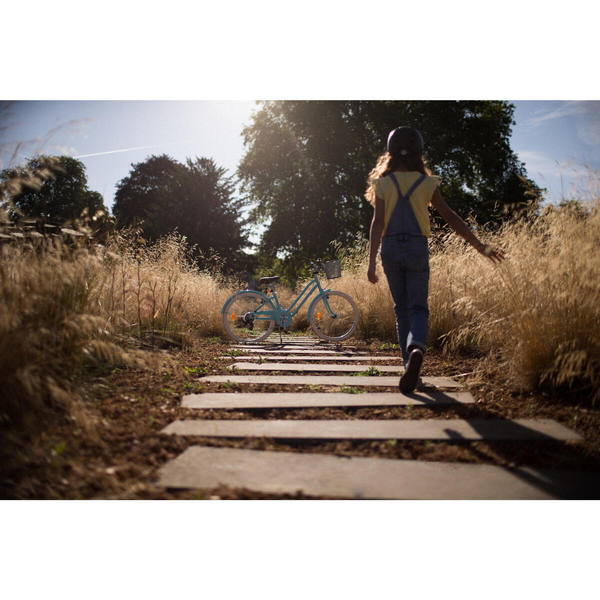 Vélo Ville Enfant ELOPS 500 24" 9-12 ANS