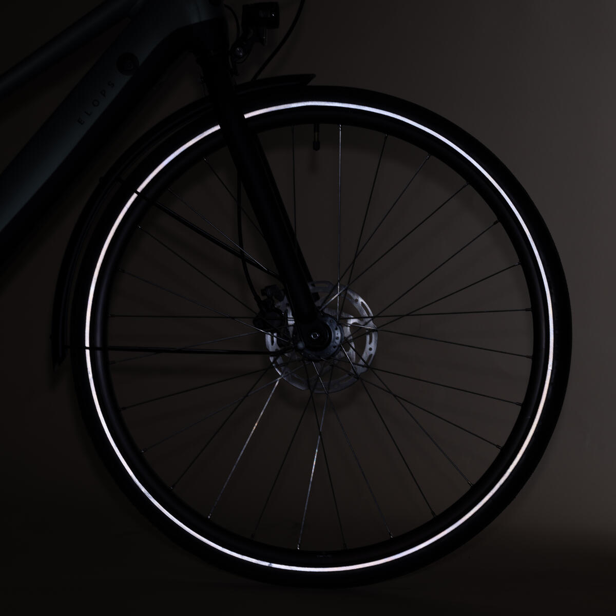 Vélo ville longue distance 500 ASSISTANCE ELECTRIQUE CADRE BAS