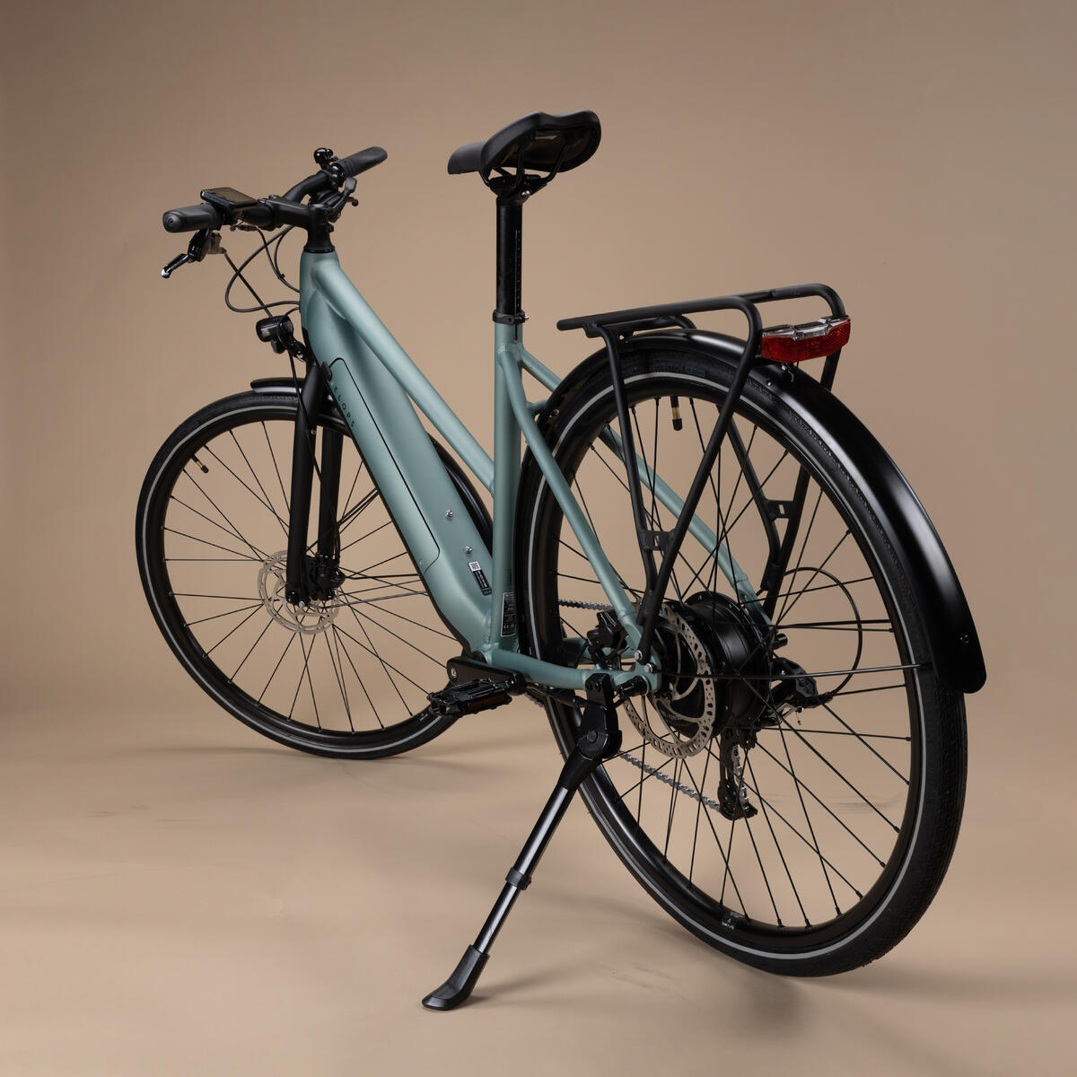Vélo ville longue distance 500 ASSISTANCE ELECTRIQUE CADRE BAS