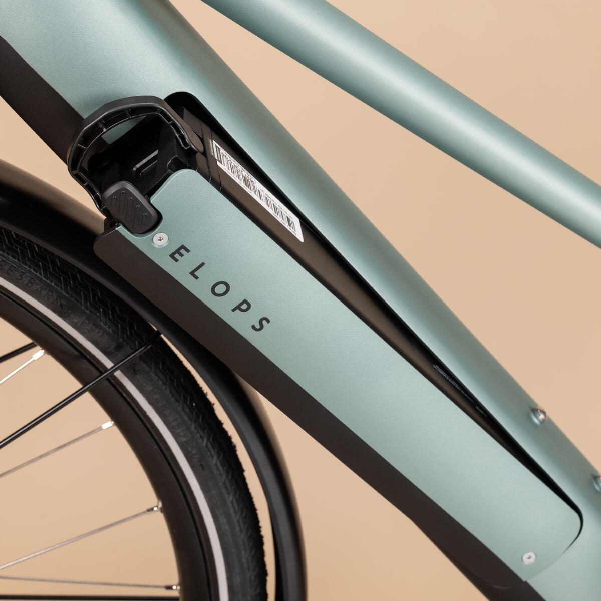 Vélo ville longue distance 500 ASSISTANCE ELECTRIQUE CADRE BAS