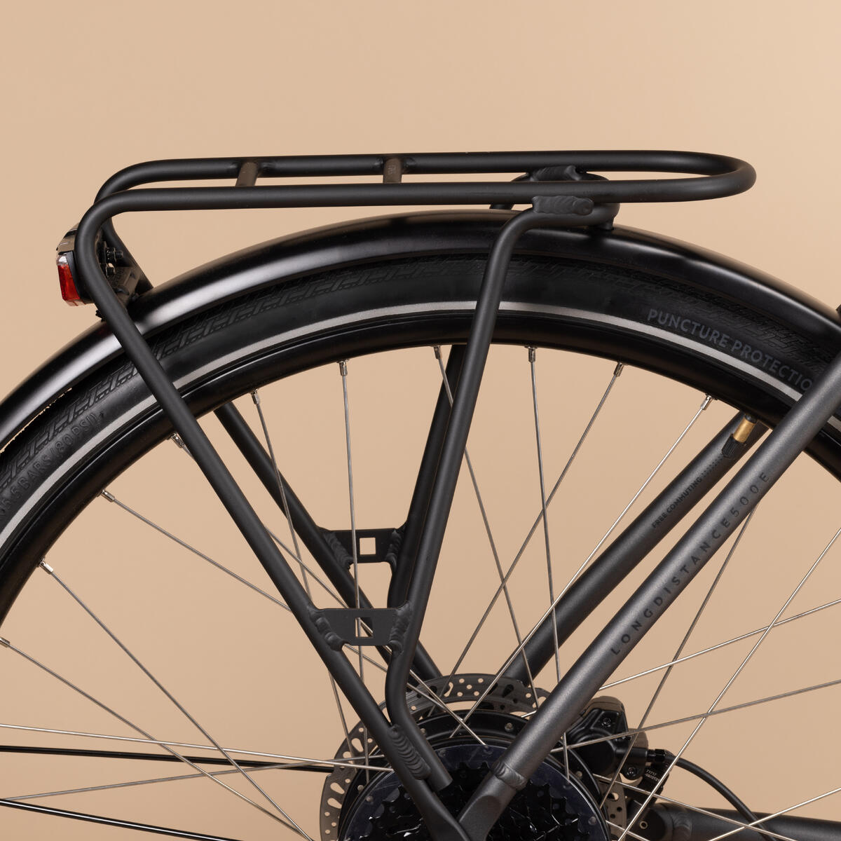 Vélo ville longue distance 500 ASSISTANCE ELECTRIQUE CADRE HAUT