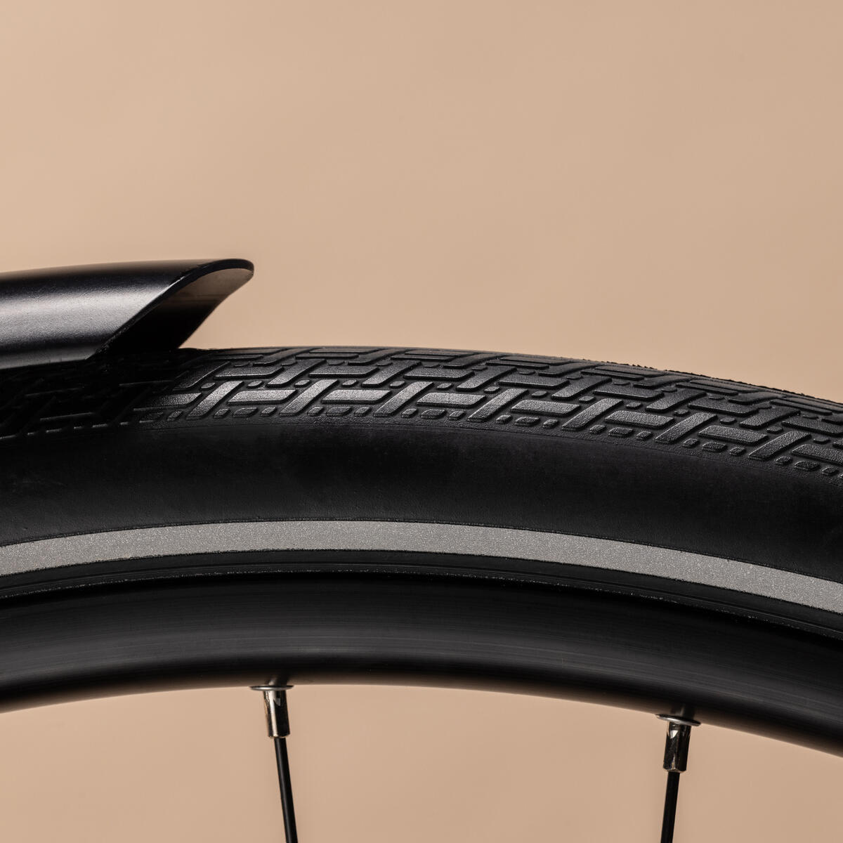 Vélo ville longue distance 500 ASSISTANCE ELECTRIQUE CADRE HAUT