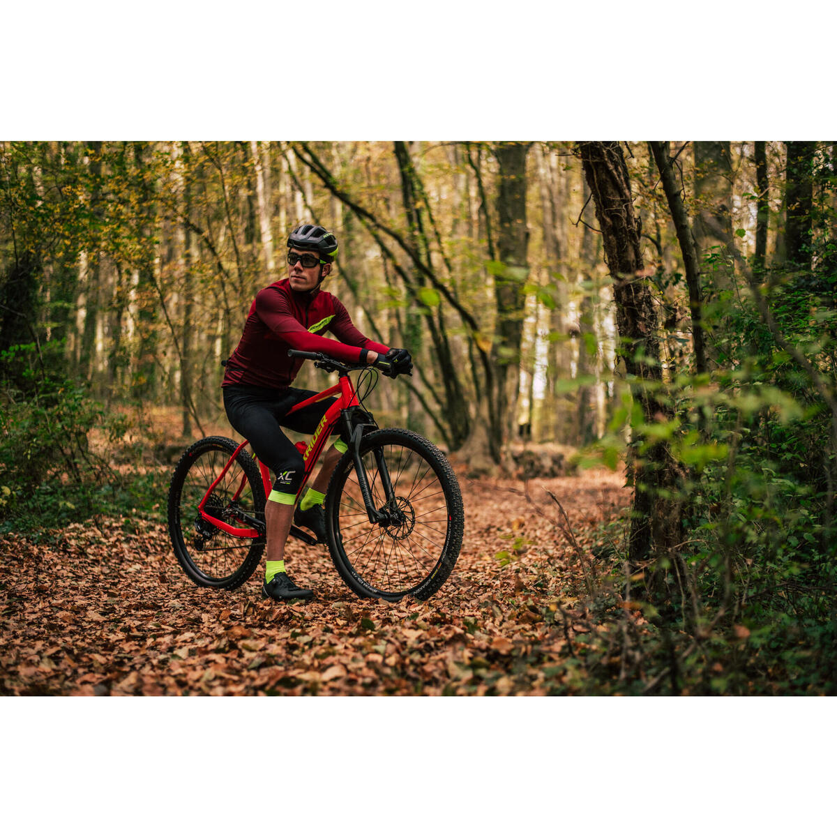 Vélo VTT cross country XC 120 cadre aluminium