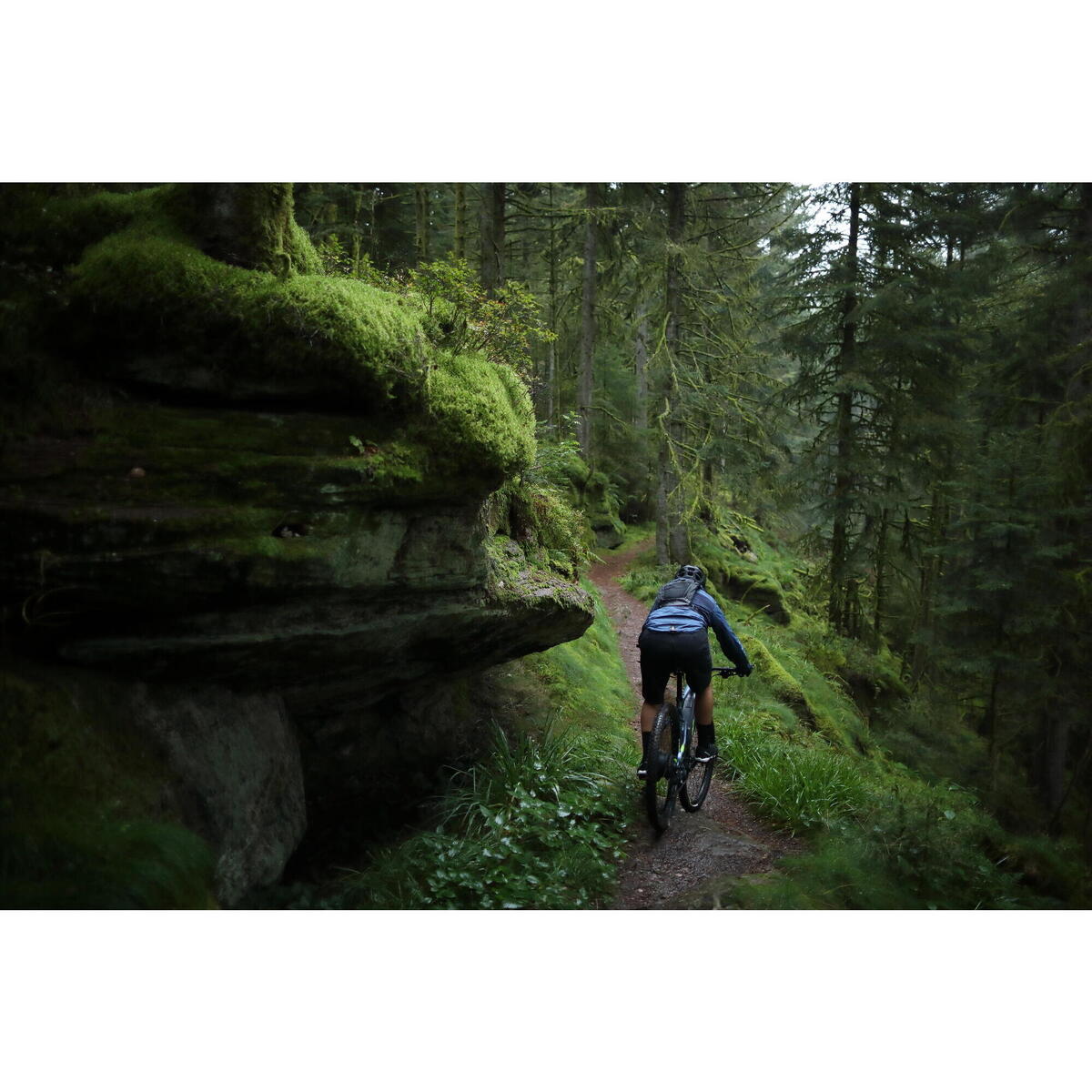 Vélo VTT électrique semi-rigide 27'5" E-ST 100 BLEU