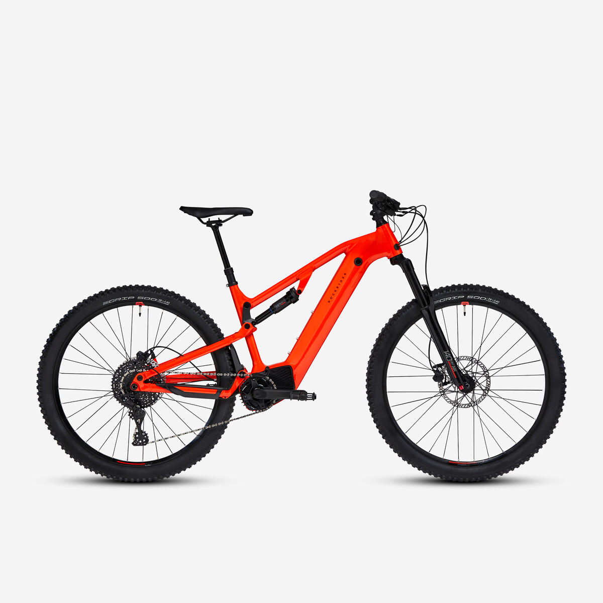 Vélo VTT électrique tout suspendu 29" E-EXPL 520 S Rouge vif