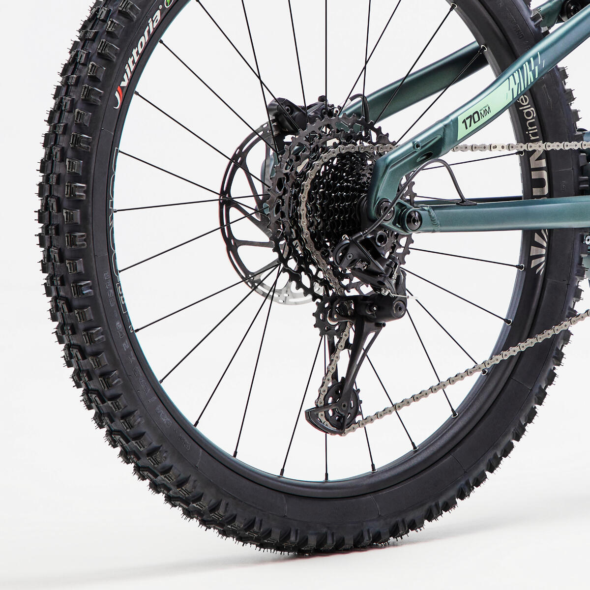 Vélo VTT électrique tout suspendu 29"/27,5" STILUS E-BIG MOUNTAIN vert