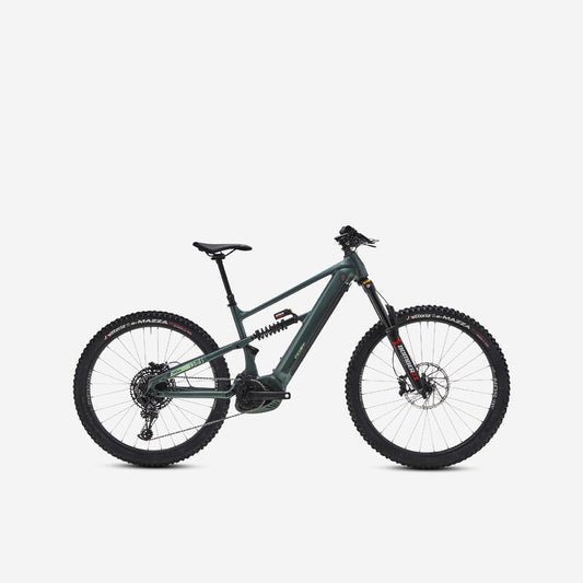 Vélo VTT électrique tout suspendu 29"/27,5" STILUS E-BIG MOUNTAIN vert