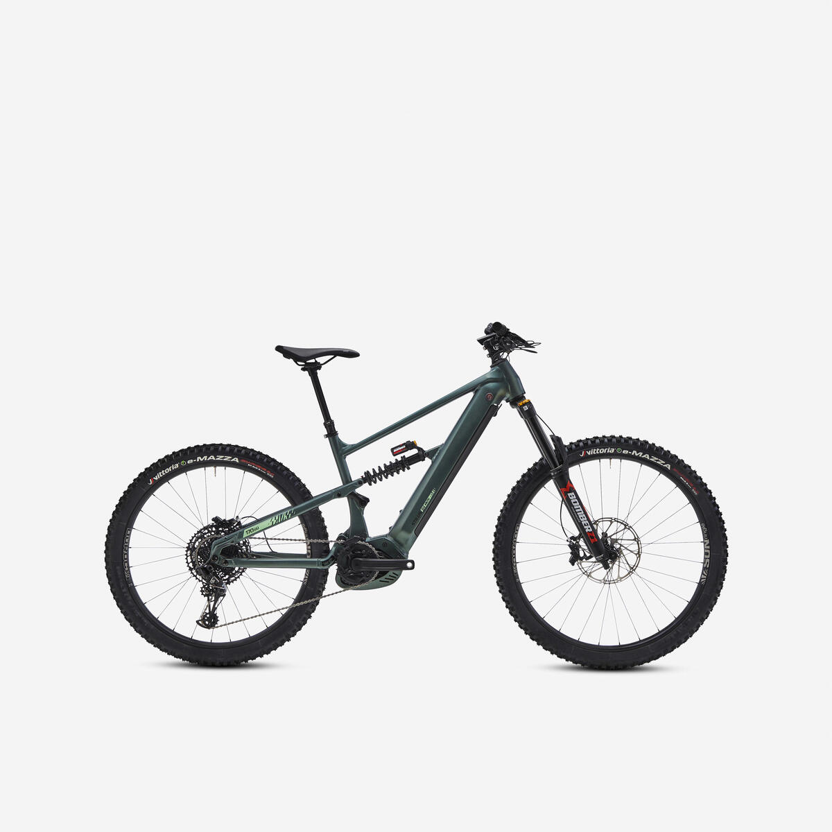 Vélo VTT électrique tout suspendu 29"/27,5" STILUS E-BIG MOUNTAIN vert