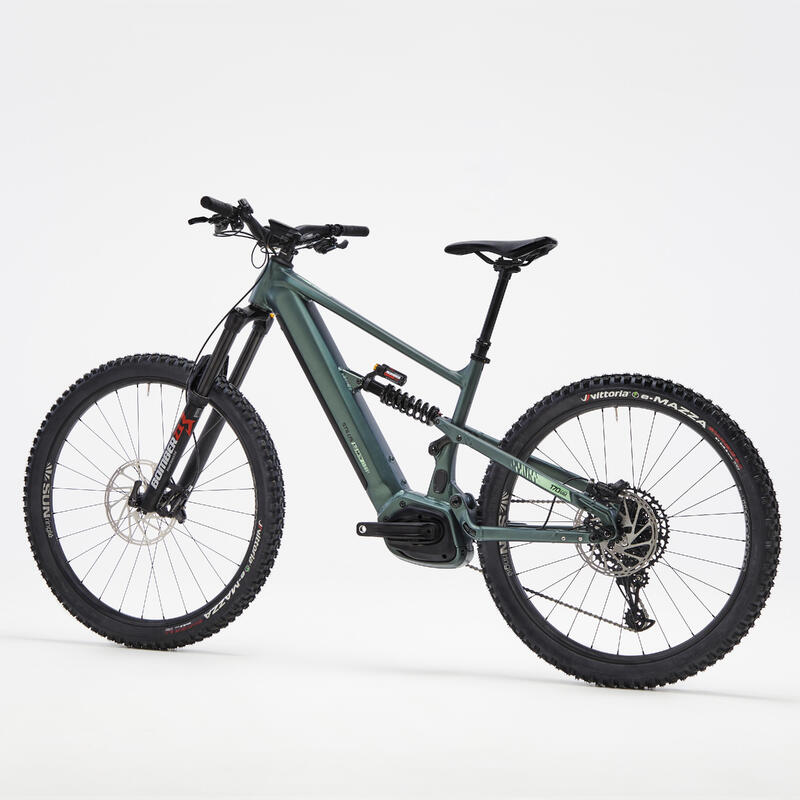Vélo VTT électrique tout suspendu 29"/27,5" STILUS E-BIG MOUNTAIN vert