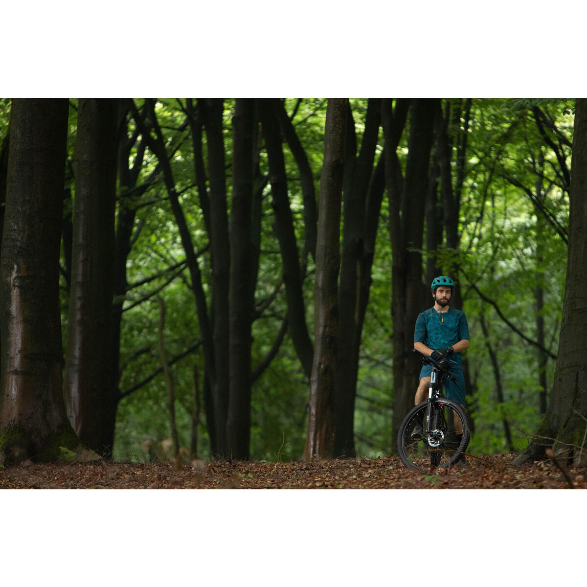 Vélo Vtt randonnée EXPLORE 520 GRIS ROUGE 29"