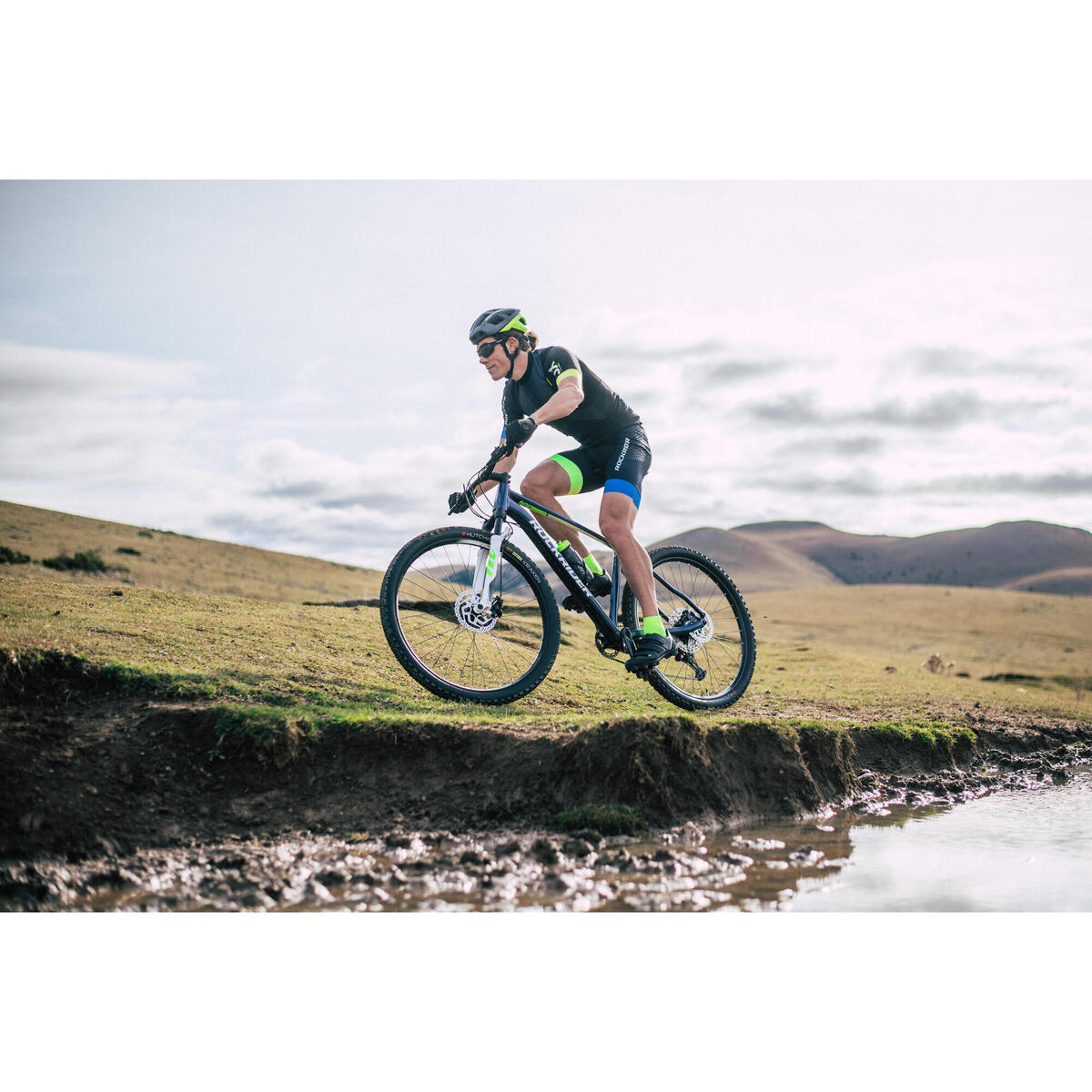 Vélo VTT semi rigide Rockrider XC 100 29'' Shimano Deore