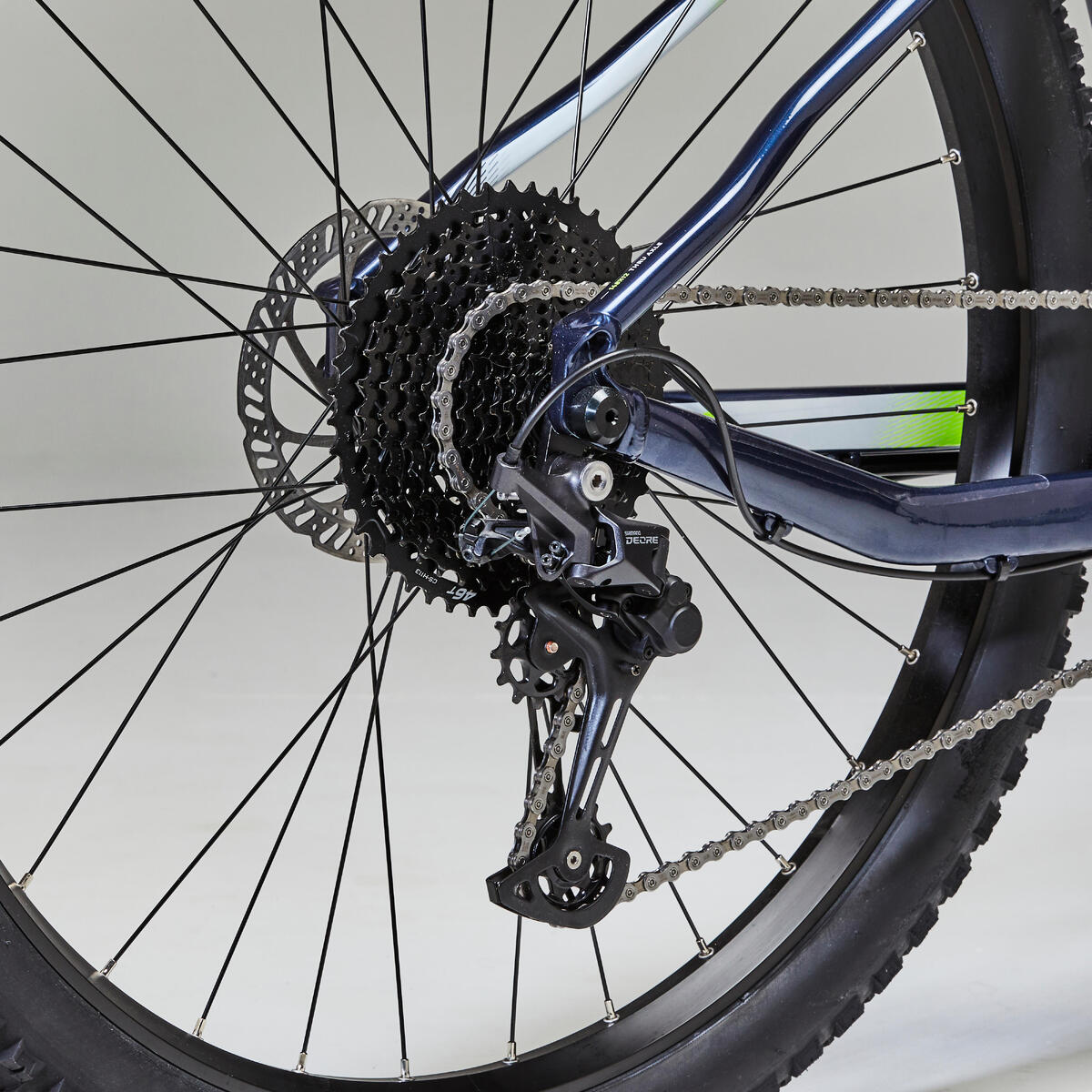 Vélo VTT semi rigide Rockrider XC 100 29'' Shimano Deore