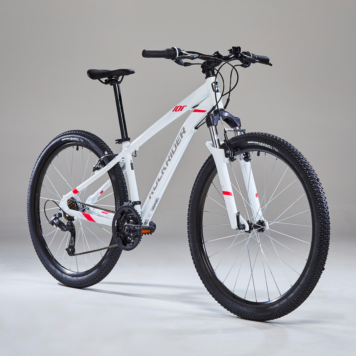 Vélo Vtt ST 100 Femme BLANC ROSE 27,5"