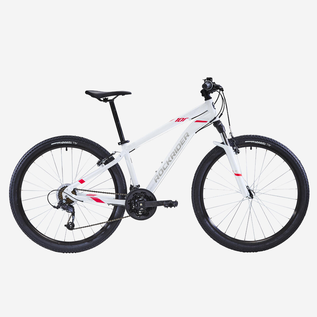 Vélo Vtt ST 100 Femme BLANC ROSE 27,5"