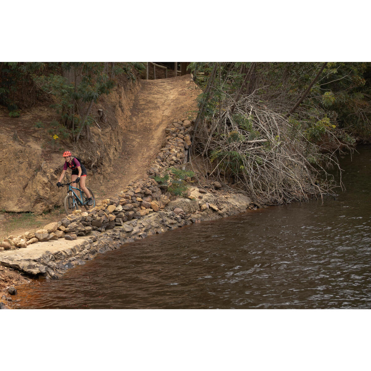 Vélo VTT ST 530 Femme TURQUOISE 27'5