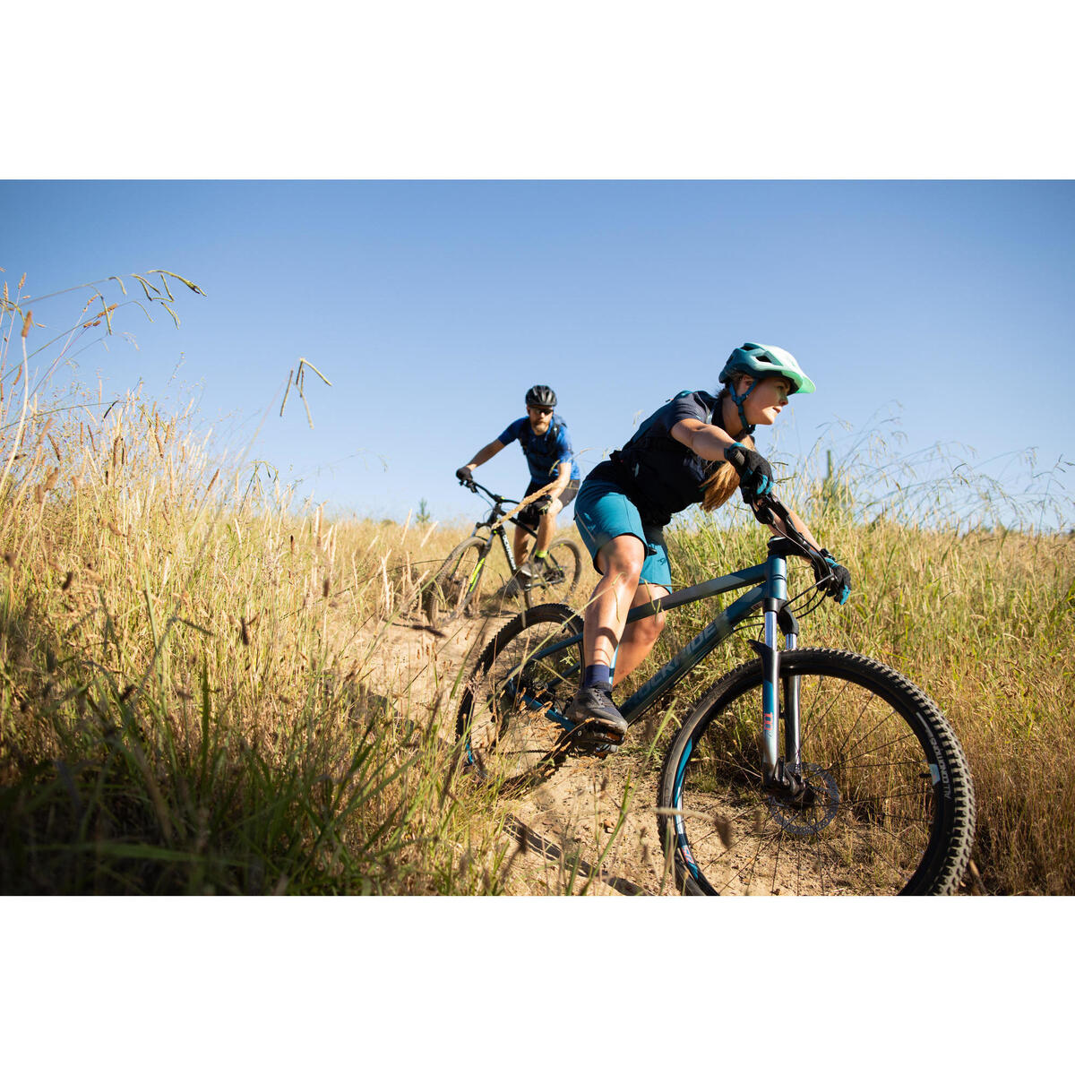 Vélo VTT ST 530 Femme TURQUOISE 27'5