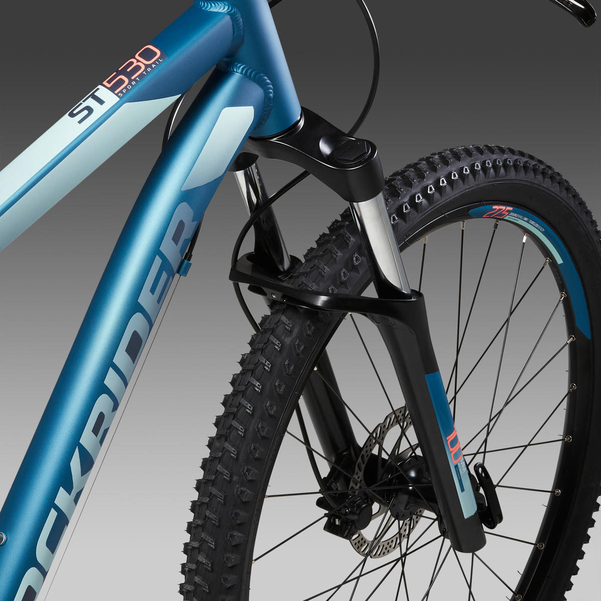 Vélo VTT ST 530 Femme TURQUOISE 27'5