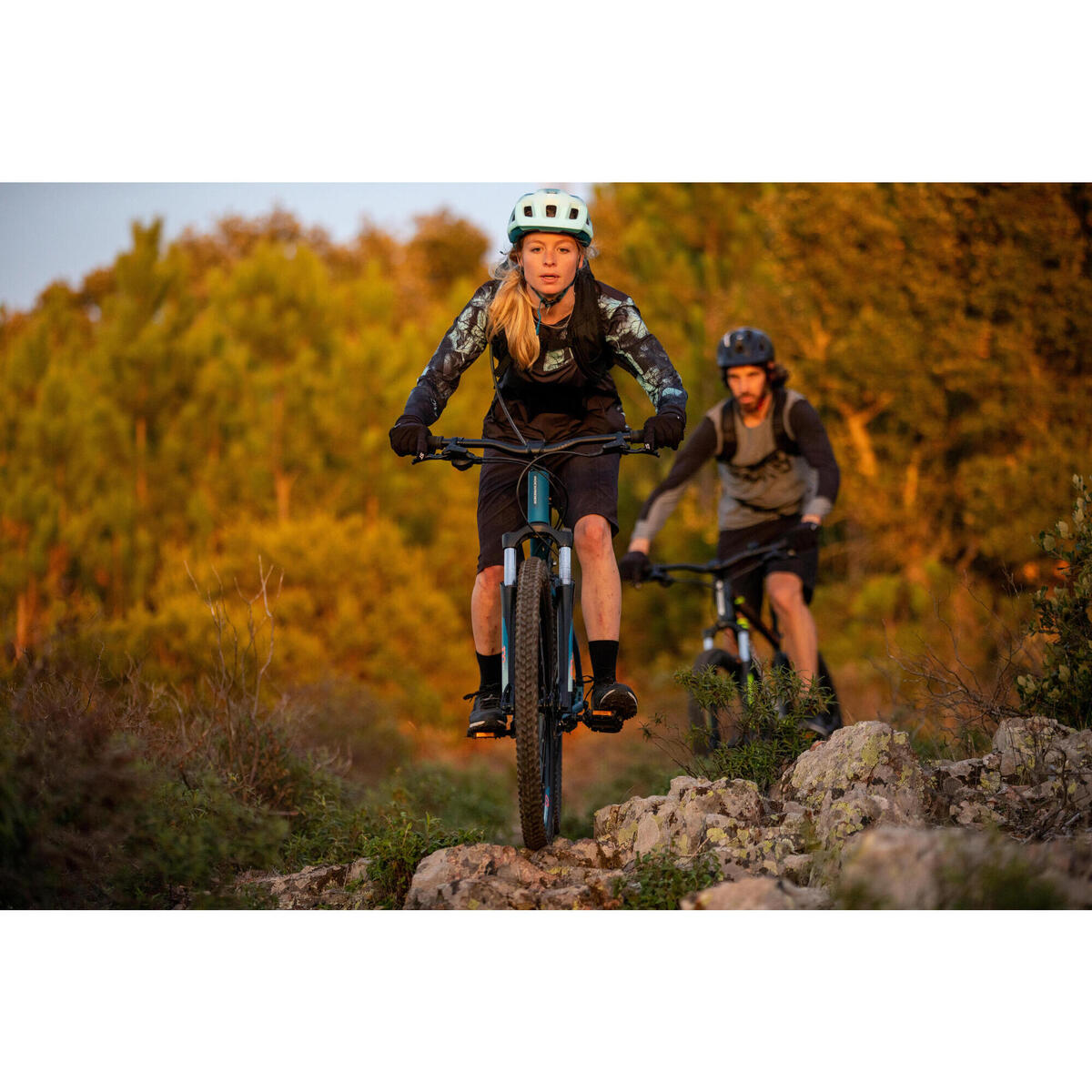 Vélo Vtt ST 530 MDB Femme TURQUOISE 27,5