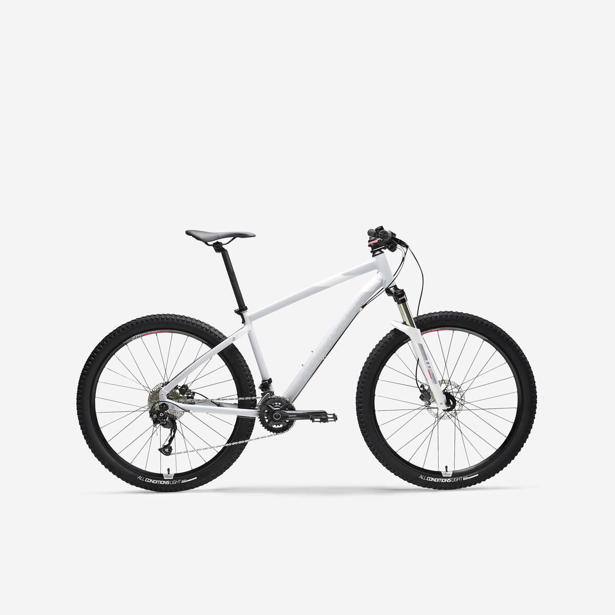 Vélo Vtt ST 540 FEMME GRIS ROSE 27,5"