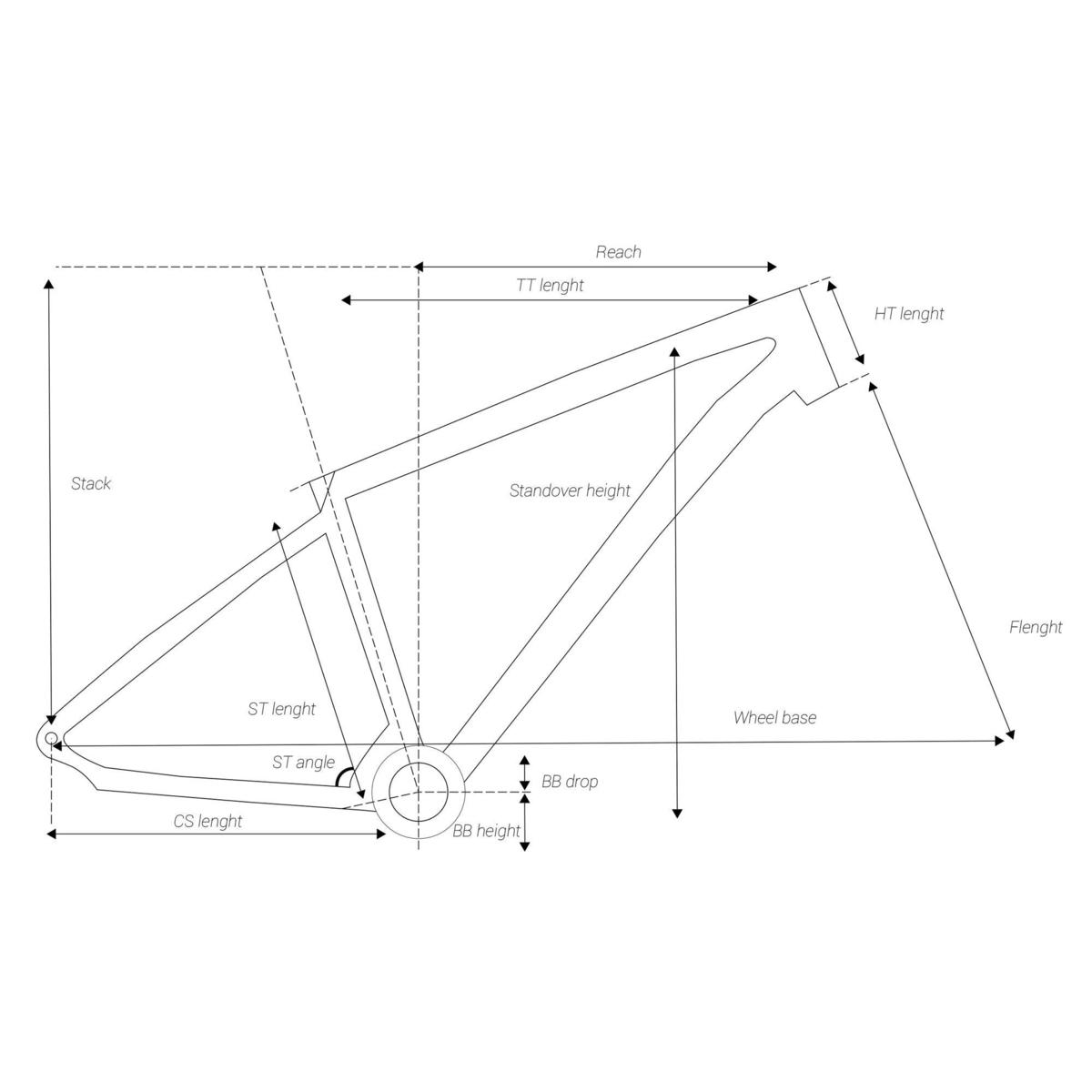 Vélo Vtt ST 900 GRIS ORANGE 27,5"