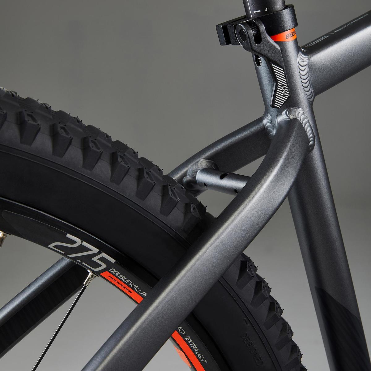 Vélo Vtt ST 900 GRIS ORANGE 27,5"