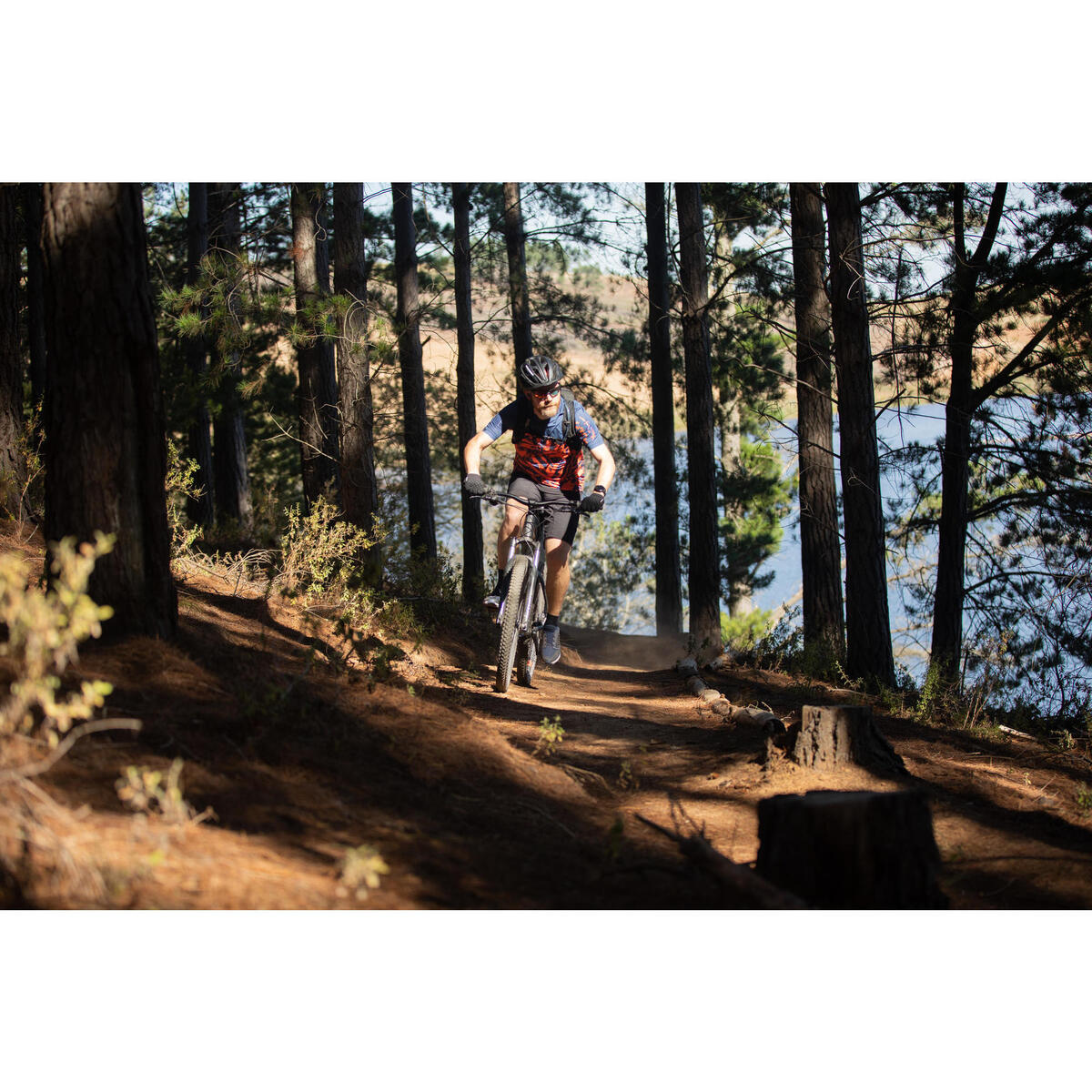 Vélo Vtt ST 900 GRIS ORANGE 27,5"