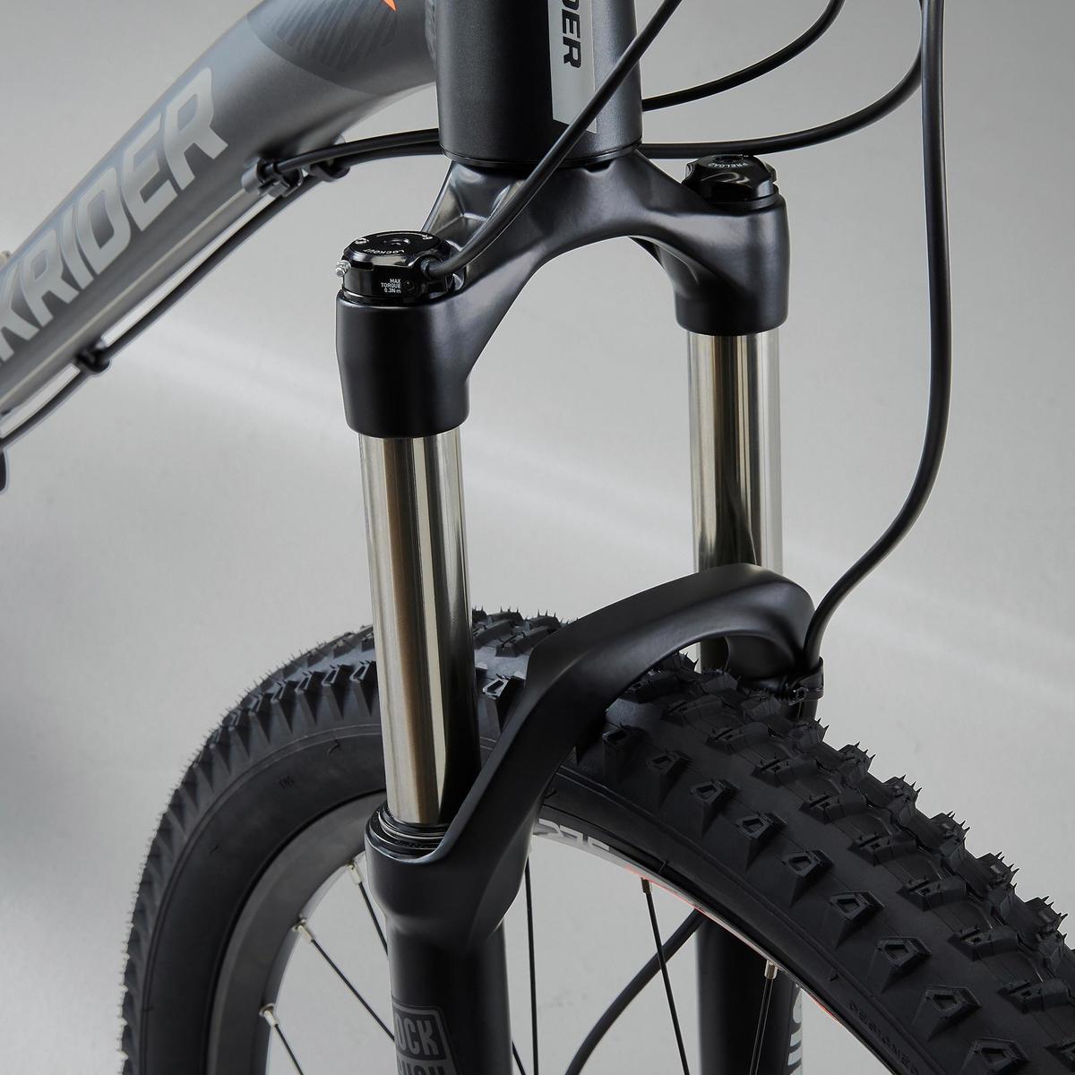 Vélo Vtt ST 900 GRIS ORANGE 27,5"