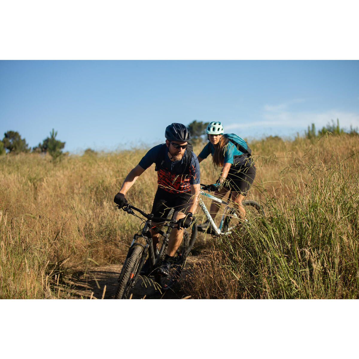 Vélo Vtt ST 900 GRIS ORANGE 27,5"