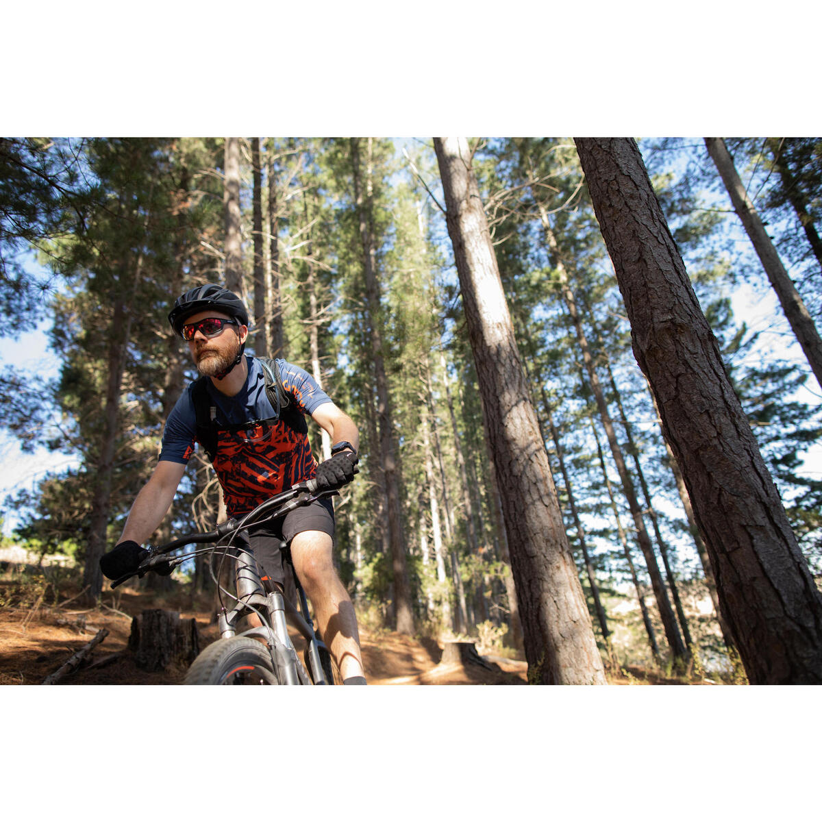 Vélo Vtt ST 900 GRIS ORANGE 27,5"