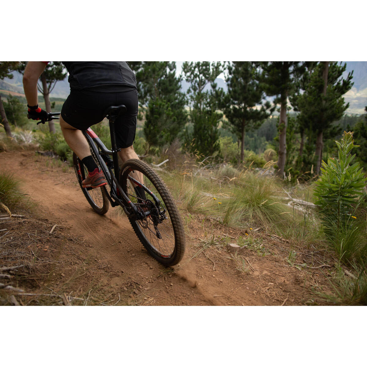 Vélo vtt tout SUSPENDU ST 540 S BLEU ORANGE 27,5"