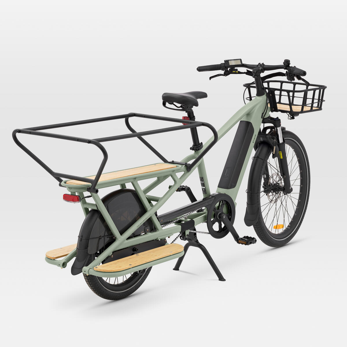 Vélocargo électrique LONGTAIL CHARGEMENT ARRIERE R500E