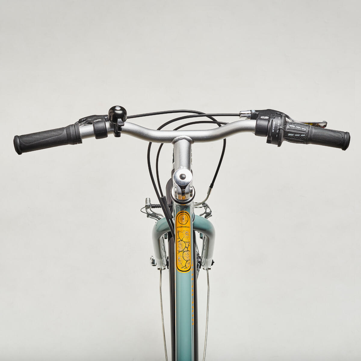 Vélo VTC Enfant RIVERSIDE 500 KAKI 24" 9-12 ans