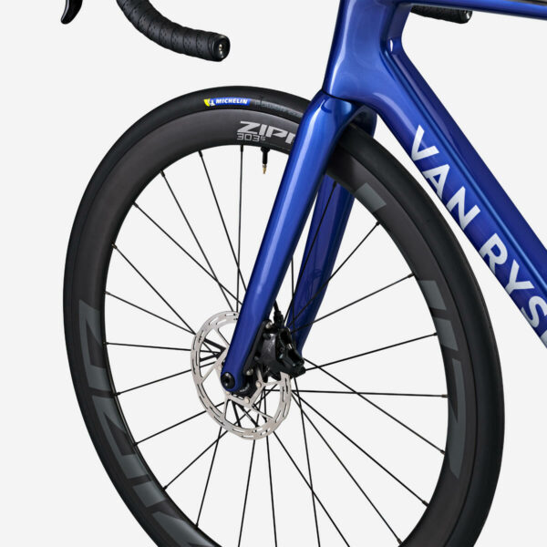Vélo de route RCR RIVAL AXS CAPTEUR DE PUISSANCE BLEU INDIGO VIF