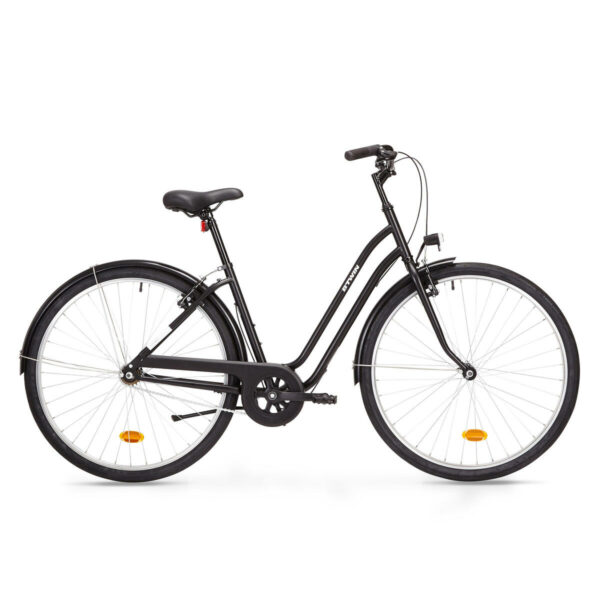Vélo de Ville ELOPS 100 CADRE BAS NOIR
