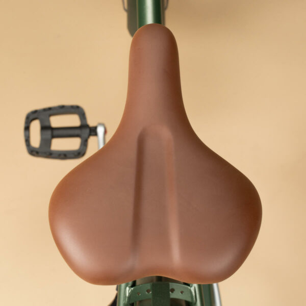 Vélo de ville ELOPS 520 CADRE HAUT KAKI