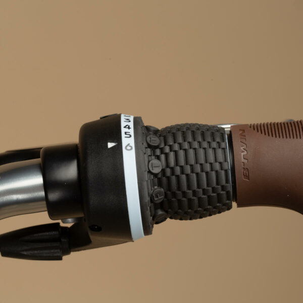 Vélo de ville ELOPS 520 CADRE HAUT KAKI