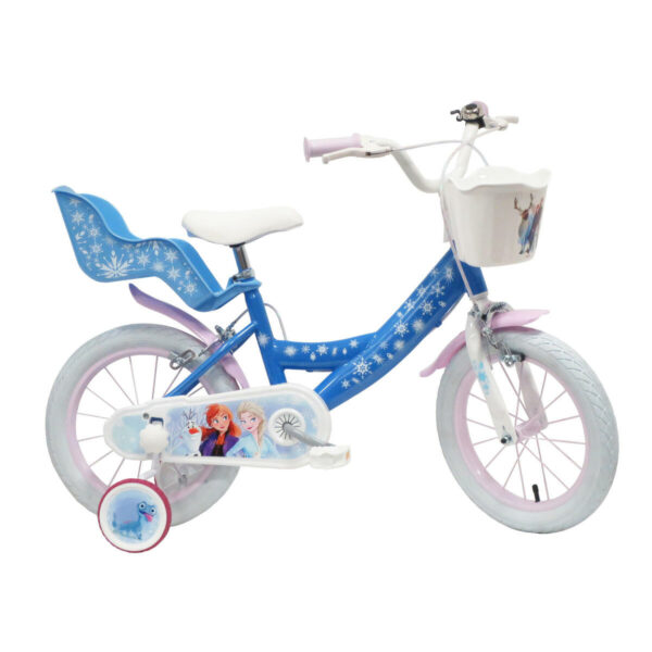 Vélo Enfant 14" Frozen 4-6 Ans