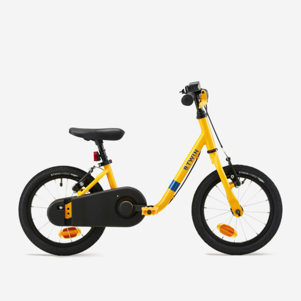 velo-enfant-2en1-draisienne-3-5-ans-14-pouces-discover-500-jaune Vélo Enfant 2EN1 DRAISIENNE 3-5 ANS 14" DISCOVER 500