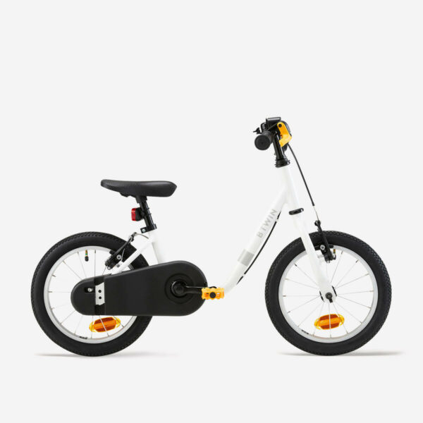 Vélo Enfant 3-5 ANS 14" DISCOVER 100 Blanc