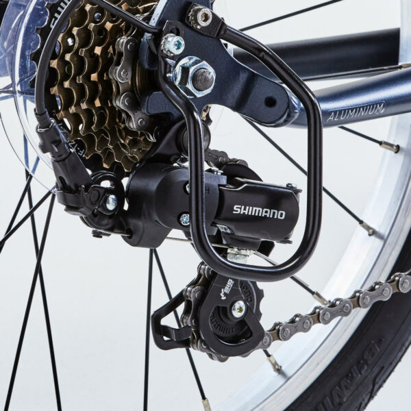 Vélo pliant FOLD 500 BLEU FONCE