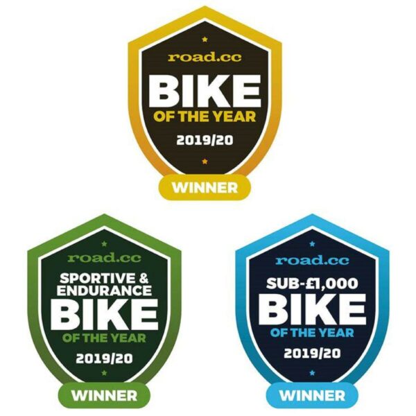 Vélo route CYCLOTOURISTE TRIBAN RC500 NOIR