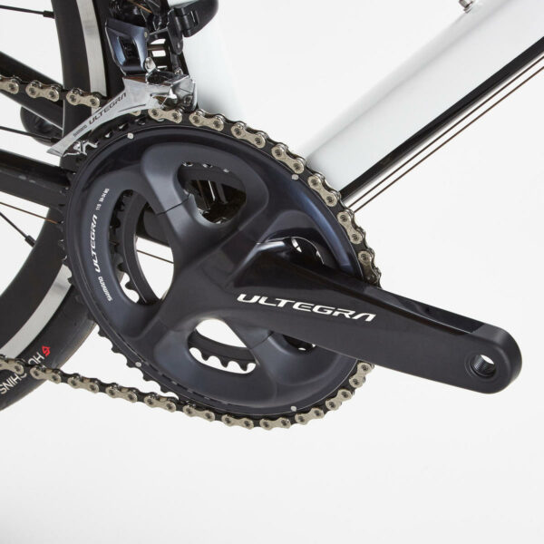 Vélo route EDR AF ULTEGRA BLANC NOIR