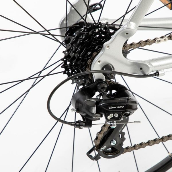 Vélo de route homme CYCLOTOURISME RC100 GRIS