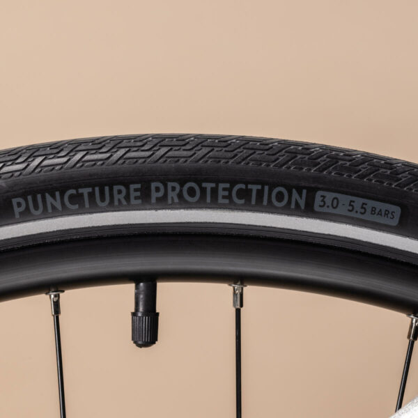 Vélo ville longue distance 500 ASSISTANCE ELECTRIQUE CADRE BAS