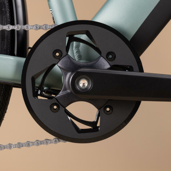 Vélo ville longue distance 500 ASSISTANCE ELECTRIQUE CADRE BAS