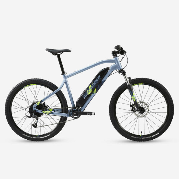 Vélo VTT électrique semi-rigide 27'5" E-ST 100 BLEU